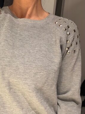 Vintage studded sweater